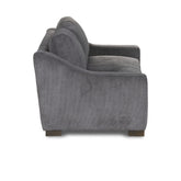 Classic Home Rivera Large Sofa With Slope Arm, Fresno Fabric, Charcoal Model 6RIV503SFFRCHA